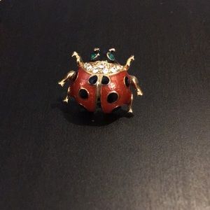 Ladybug Brooch